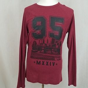 5/50 Mens Aeropostale NYC long sleeve shirt NEW